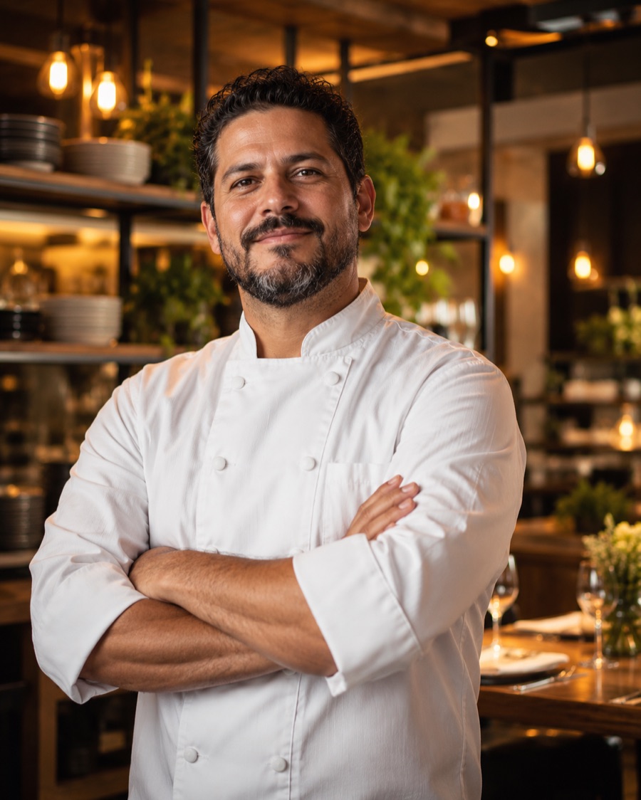 Chef de restaurante afiliado a AREA Panamá